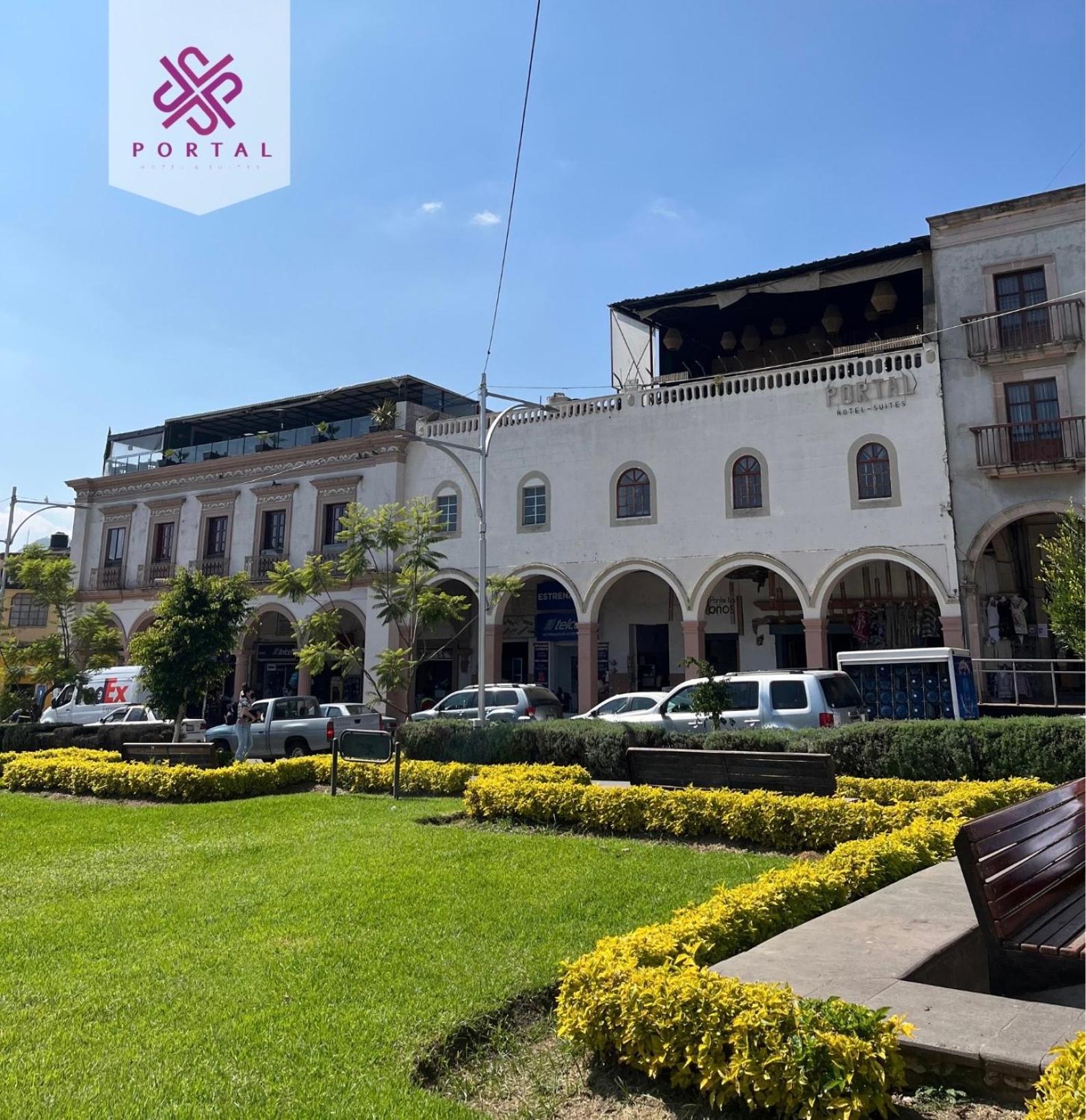 Hotel Portal & Suites Ciudad Hidalgo Eksteriør billede