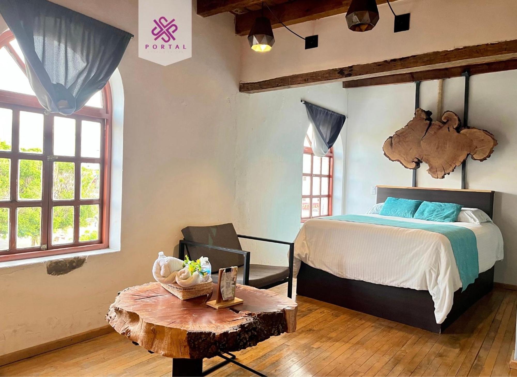 Hotel Portal & Suites Ciudad Hidalgo Eksteriør billede